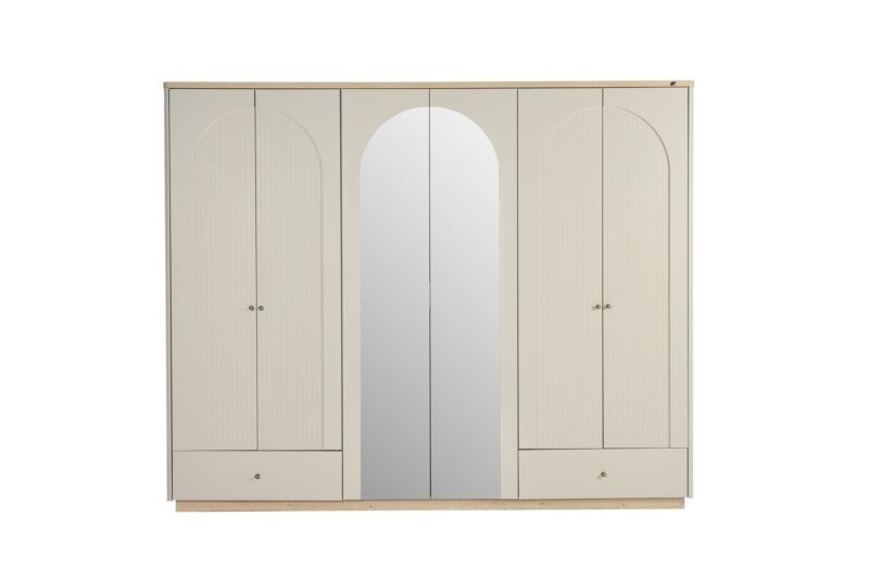 Borneo 6 Door Wardrobe
