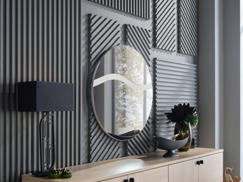 Cross Console Mirror