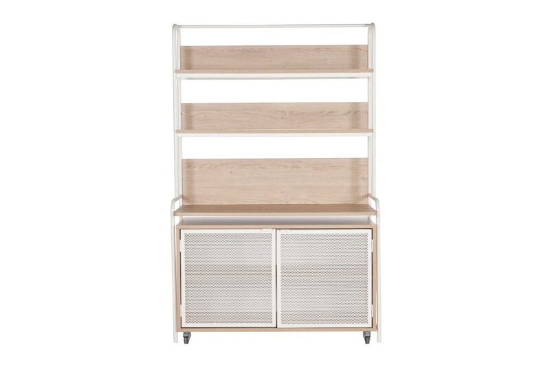Dolce Study Desk with Bookcase