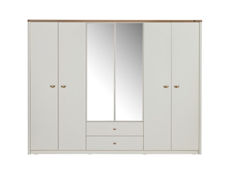 Lavita 6 Door Wardrobe