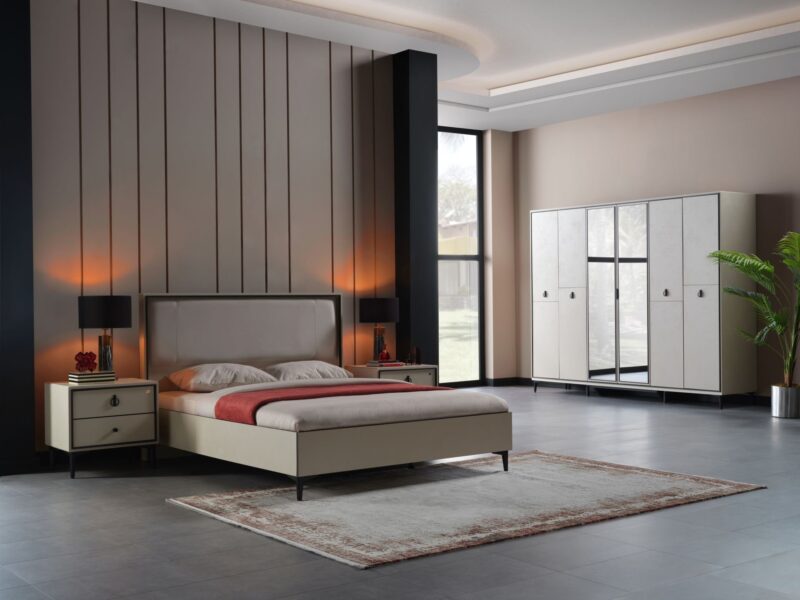 Vista Bedroom Set Cream