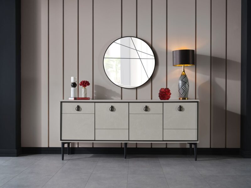 Vista Dining Room Set Cream